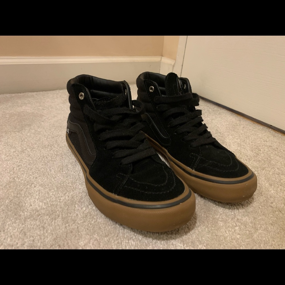 Black High Top Vans